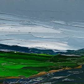 поле перед дождём