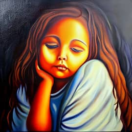 Картина "Скучаю"