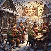 и воробьёв и голубьёв и дятлов ! (2), художник Сергей Куценко