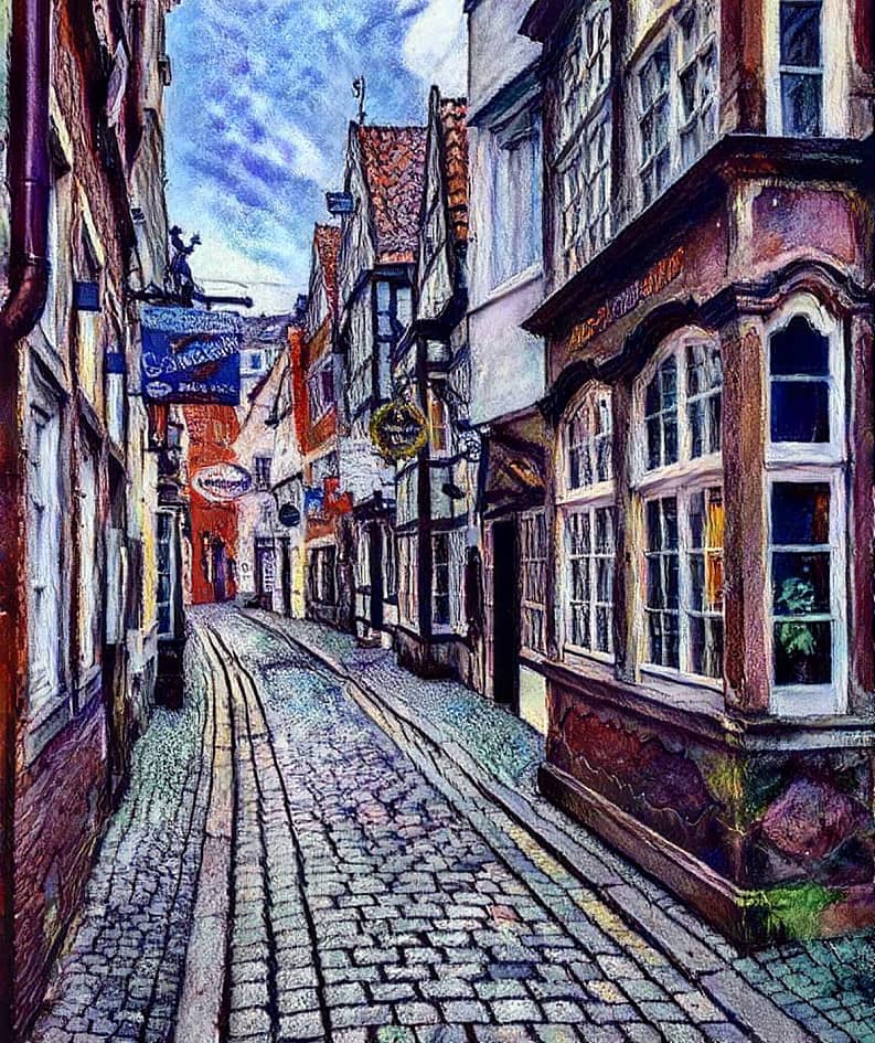 Городские переулки.