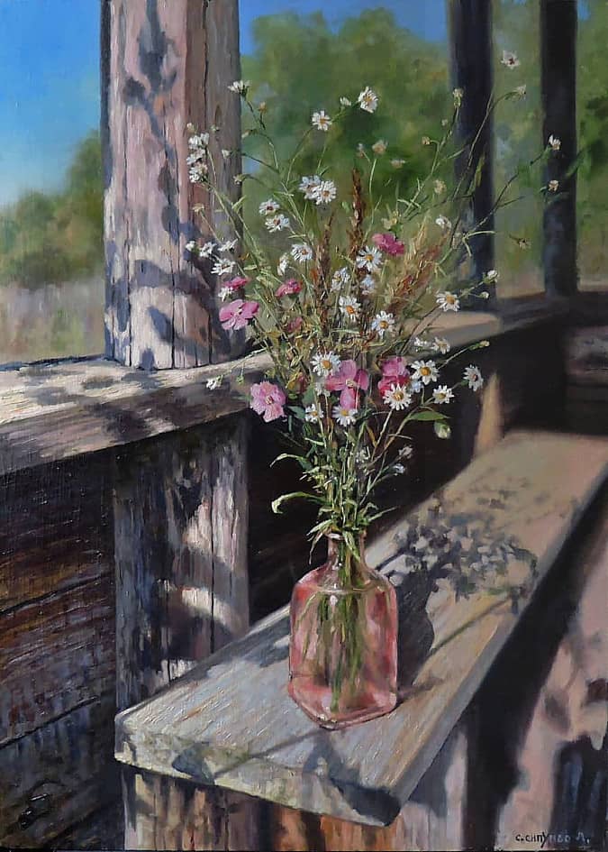 Солнечный натюрморт на веранде