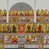 Иконостас Церкви Георгия Победоносца в Зеленограде. Москва. (4), художник Игорь Юрьевич Дрождин