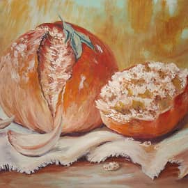 Булочка с чесночком.