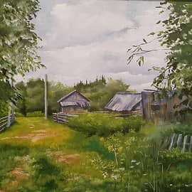 Летний этюд из цикла "Тишины печать..."