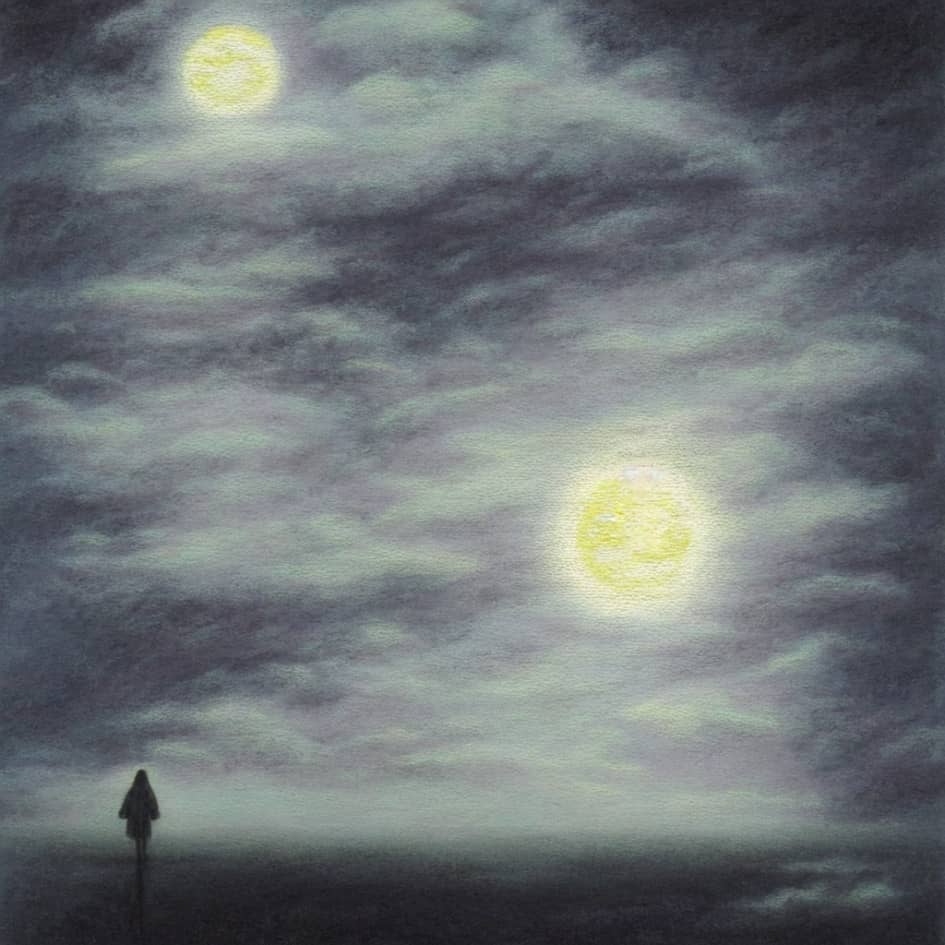 Картина "В поисках третьей луны"