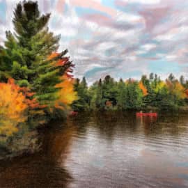 лодочка плывёт