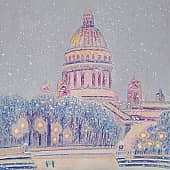 Зимний Исаакиевский собор