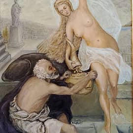 Вольная интерпретация известного произведенияполотна известного мастера на тему  Воздаяние