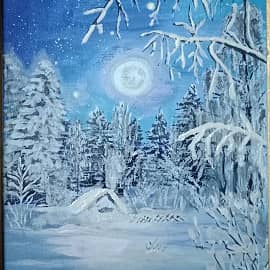 Зимняя сказка.