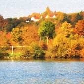 На том берегу...