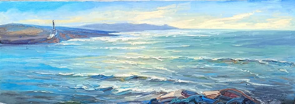 Солнечный день. Тихое море. Пленэр ZhNataly