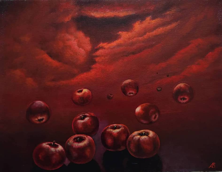 Красные яблоки  The red Apples