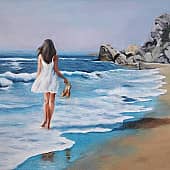 Девушка и море