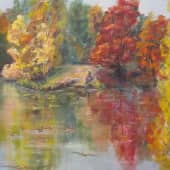 Осень в парке (2), художник Ольга З-В
