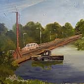 На выезде из города