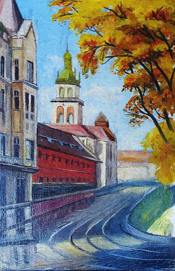 Осень в городе.