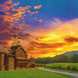 Закатные облака-2