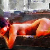 моя прелесть Референс купил ! Цифровой этюд и dap для живописи маслом