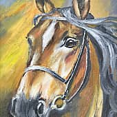 Огненный конь.