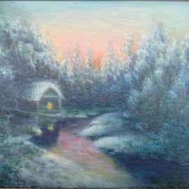 В зимнем лесу (вариант-2)