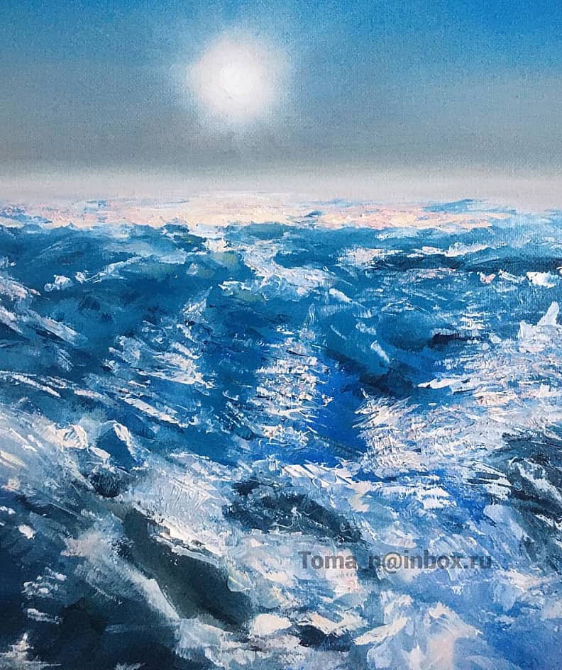 Финский залив зимой