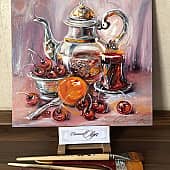 Горячий чай (5), художник Чернова Ольга