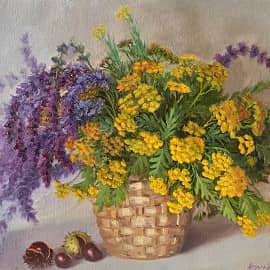 Пижма и каштаны.