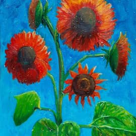 Подсолнухи