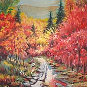 Осень в красном.