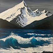 Заснеженные горы