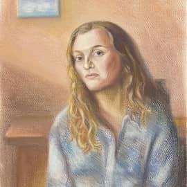 Маленький женский портрет.