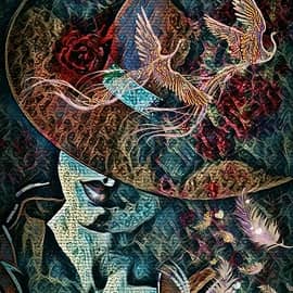 Дама  Жар-птица