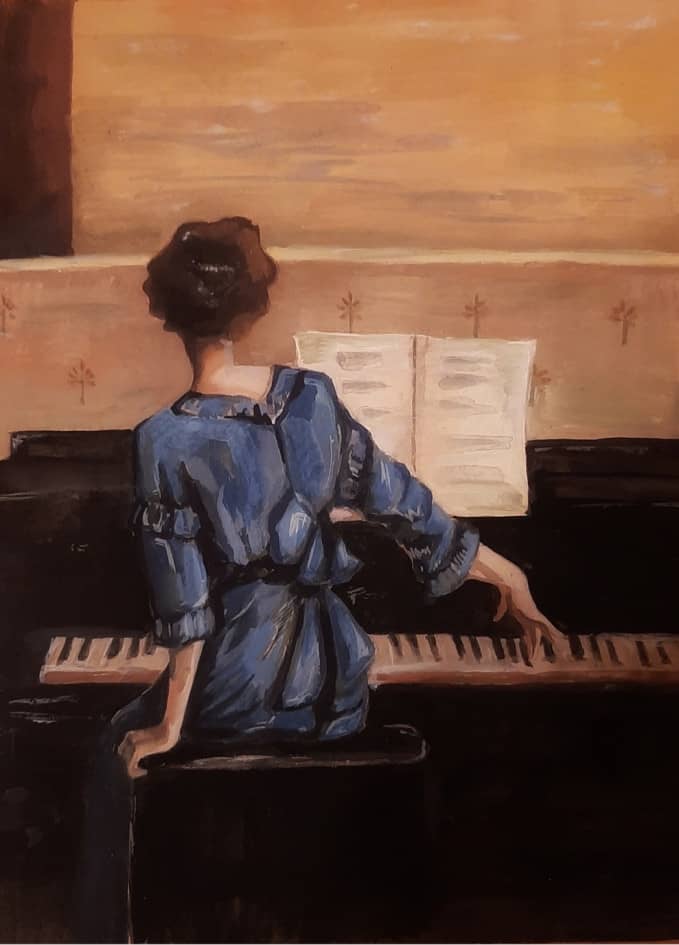 "Пианистка"