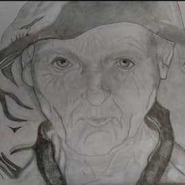 Картина Джон Крамер из фильма "Пила"