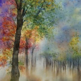 Картина "Расцветает осень"