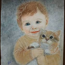 МАЛЬЧИК С КОТЕНКОМ