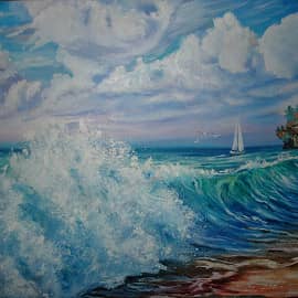 Волна морская