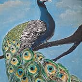 Павлин - символ г. Серпухов