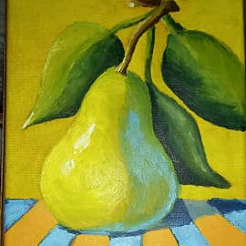 Этюд с грушей
