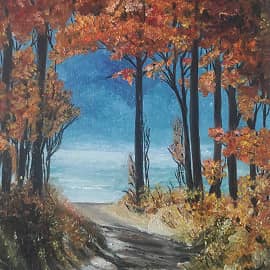 Там  где то ... в октябре.