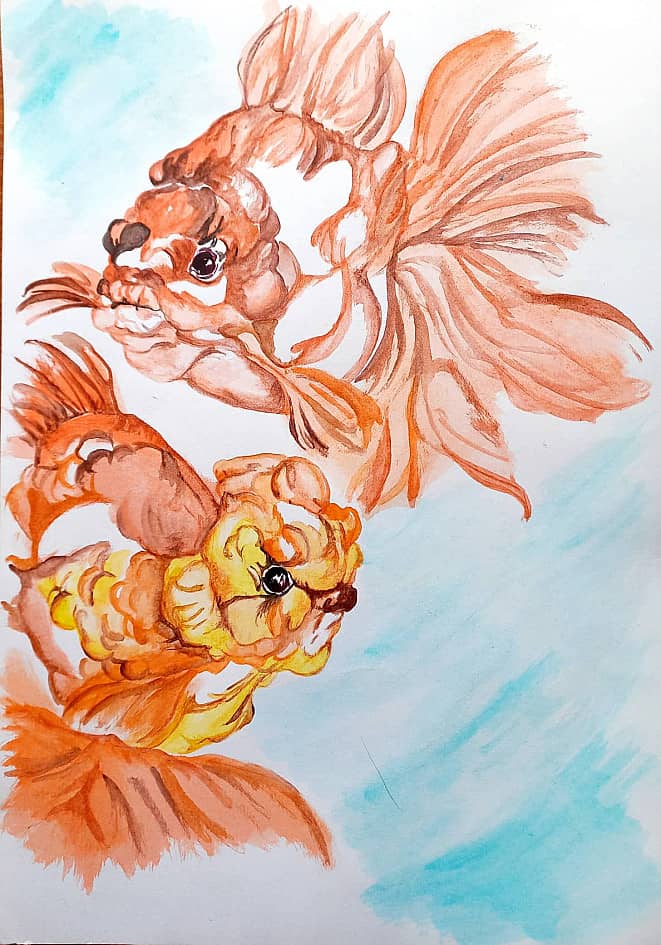 Акварельный аквариум ФенШуй