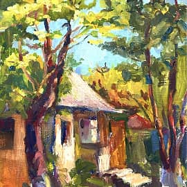 Домик в лагере