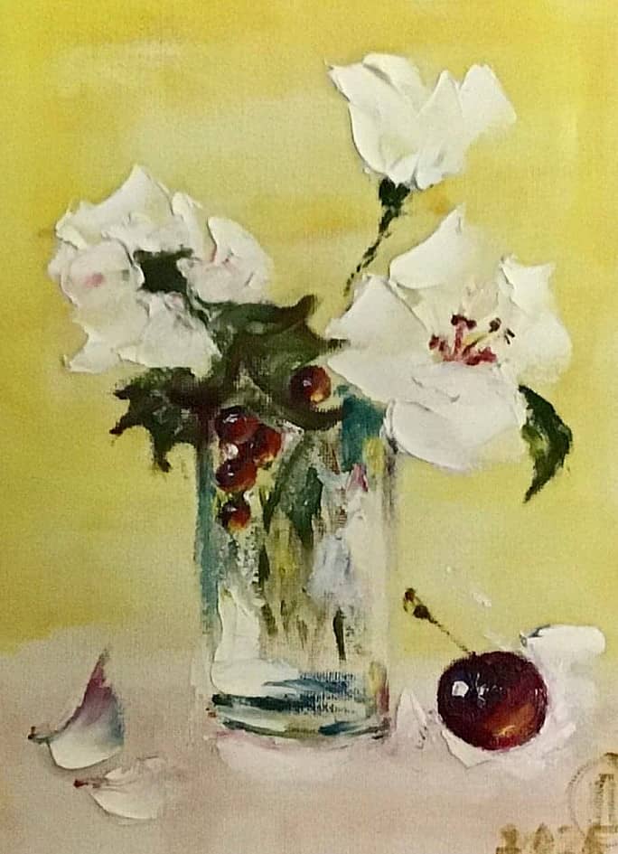 Белые цветы