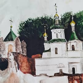 Меловая гора, Славяногорск, 1991