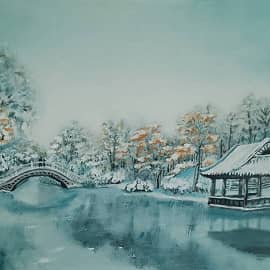 Зимняя река