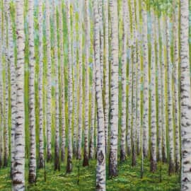 Березовая роща  Birch Grove