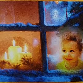 Встречая праздник.