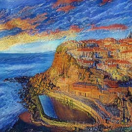 на высоком берегу