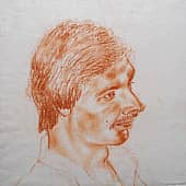 Этюд для портрета 6  The Study for a Portrait 6