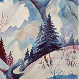 Зимний пейзаж